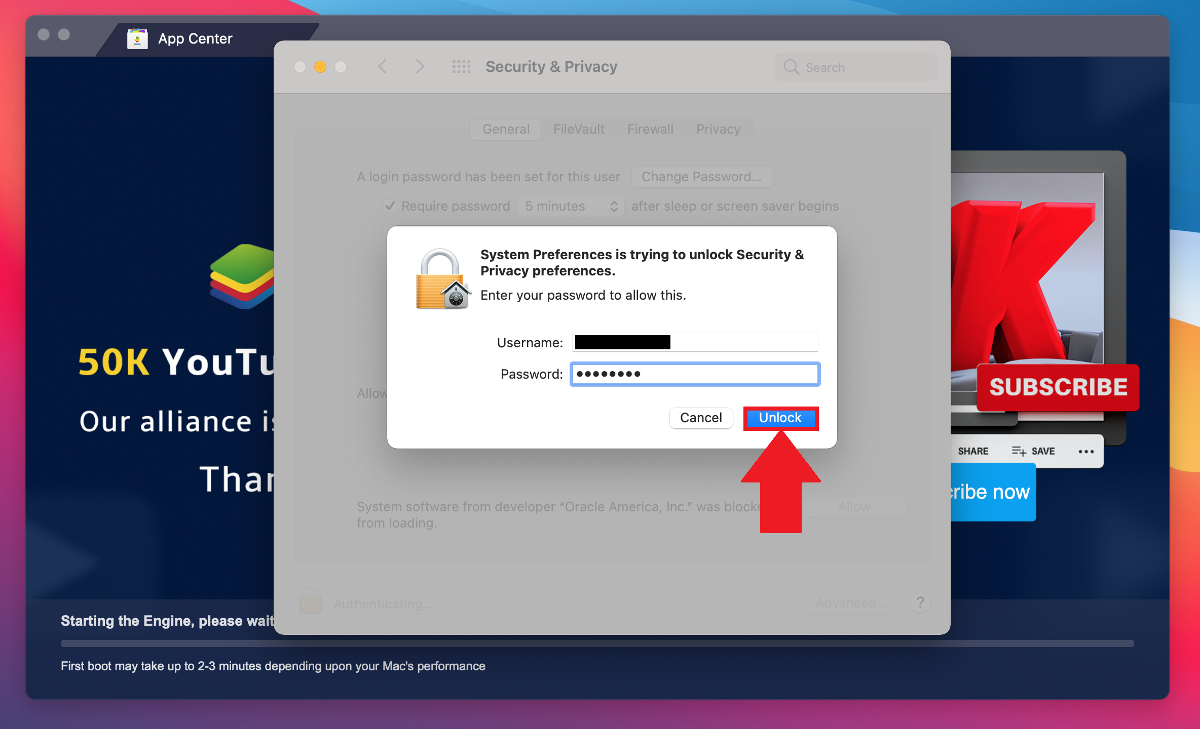 bluestacks for mac tells me my google sign in is incorrect